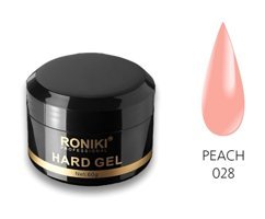 Roniki Peach 28 Kırmızı Parlak Kalıcı Jel Oje
