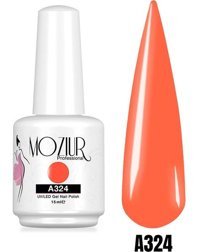 Moziur A324 Turuncu Neon Kalıcı Oje