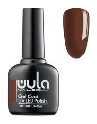 Wula Nailsoul Gel Coat 483 Kahverengi Parlak Kalıcı Oje