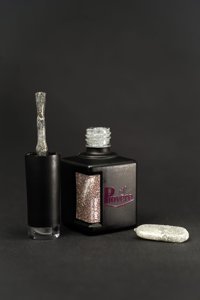 Piovere Mercury 01 Sarı Işıltılı Kalıcı Simli Oje