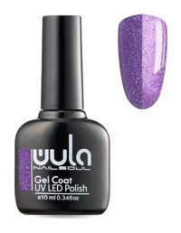 Wula Nailsoul Lunar Shine Disco 714 Mor Işıltılı Kalıcı Simli Oje