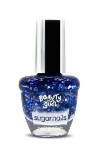 Beauty Girl Sugar Nails Galaxy Shimmer 09 Lacivert Işıltılı Simli Oje