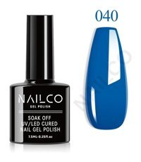 NailCo NC040 Mavi Parlak Kalıcı Oje