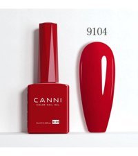 Canni Hema Free 9104 Kırmızı Parlak Kalıcı Oje