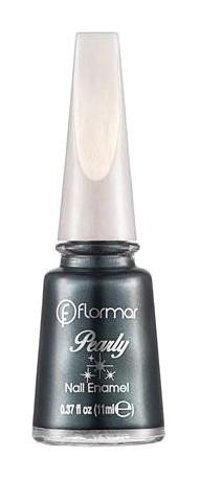 Flormar Pearly 419 Gri Sedefli Simli Oje
