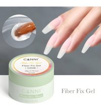 Canni Fiber Fix Şeffaf Parlak Kalıcı Oje