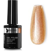 Beautilux Gold Serisi JS-01 Altın Sarısı Işıltılı Kalıcı Simli Oje