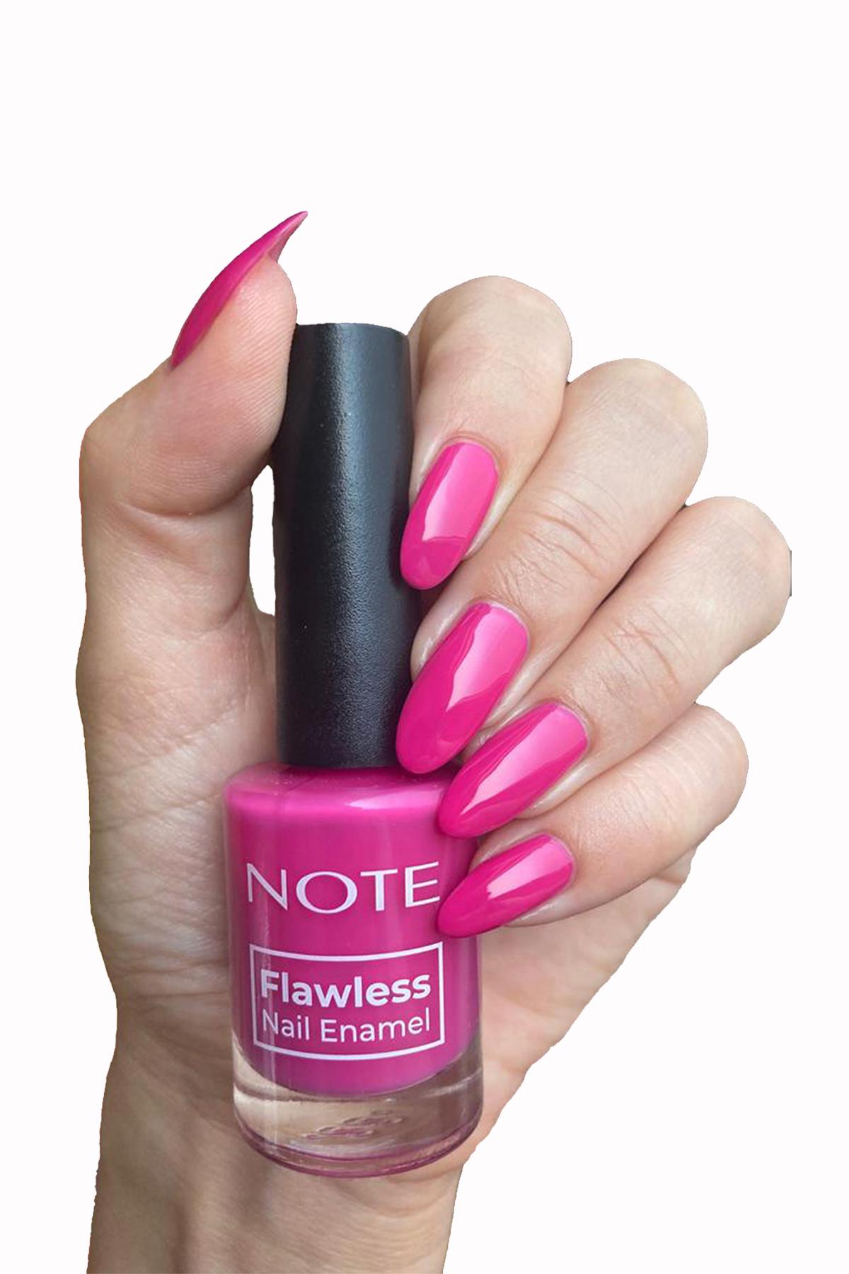 Note Flawless 92 Pembe Parlak Oje