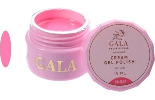 Gala Smart Professional Cream 14 Pembe Parlak Kalıcı Jel Oje