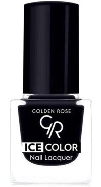 Golden Rose Ice Color Nail Lacquer 162 Siyah Parlak Oje