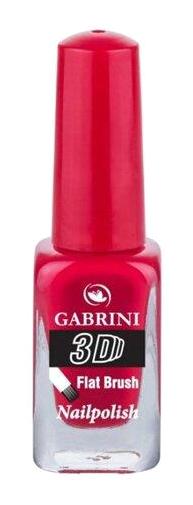 Gabrini 3D Kırmızı Işıltılı Oje