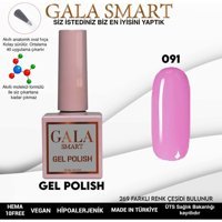 Gala Smart Klasik Seri 91 Pembe Parlak Kalıcı Oje