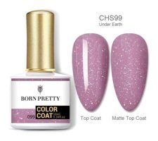 Born Pretty CHS99 Pembe Işıltılı Kalıcı Simli Oje