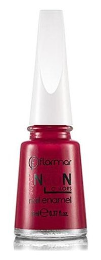 Flormar Nail Enamel 10 Mor Neon Oje