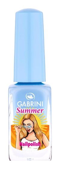 Gabrini Summer 5 Mavi Parlak Oje