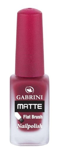 Gabrini Flat Brush 20 Bordo Mat Oje