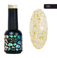 Mojo Flora 320 Altın Sarısı Parlak Kalıcı Simli Oje