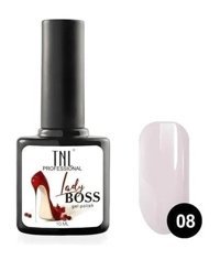 Tnl Lady Boss 08 Beyaz Parlak Kalıcı Oje