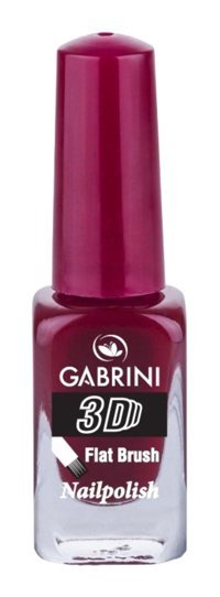 Gabrini 3D 38 Kırmızı Işıltılı Oje
