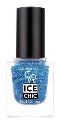 Golden Rose Ice Color Nail Lacquer 106 Mavi Işıltılı Simli Oje