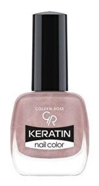 Golden Rose Keratin Nail Color 52 Lila Işıltılı Simli Oje