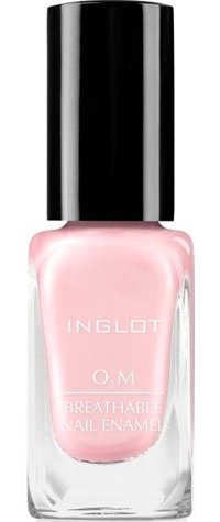Inglot O2M Breathable Nail Enamel 603 Pembe Sedefli Simli Oje