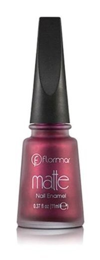 Flormar Matte Nail Enamel M24 Mor Mat Oje