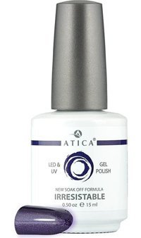 Atica 25 Mor Işıltılı Kalıcı Simli Oje