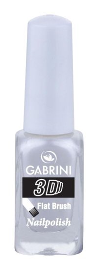 Gabrini 3D 1 Gri Işıltılı Oje