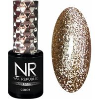 Nail Republic 384 Altın Sarısı Işıltılı Kalıcı Simli Oje