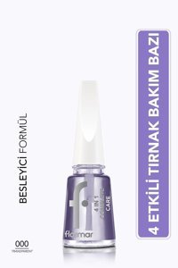 Flormar 4 In 1 Complete Base Coat Şeffaf Parlak Oje