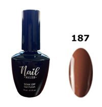 Nail Master 187 Kahverengi Parlak Kalıcı Oje