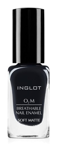 Inglot O2M Breathable Nail Enamel 535 Siyah Parlak Oje