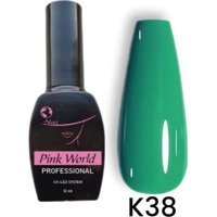 Pink World K38 Yeşil Parlak Kalıcı Oje