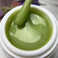 Patrisa Nail Soft Pudding Olive Yeşil Işıltılı Kalıcı Simli Jel Oje