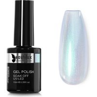 Beautilux Mermaid B-129 Gümüş Işıltılı Kalıcı Simli Oje