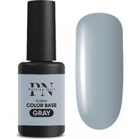 Patrisa Nail Rubber Base Gri Parlak Kalıcı Oje