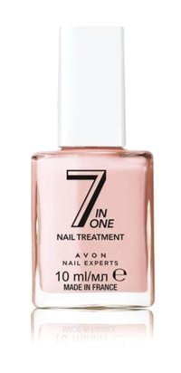 Avon Nail Experts 7'si 1 Arada Pembe Parlak Oje