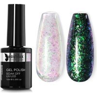 Beautilux Opal OP-04 Çok Renkli Işıltılı Kalıcı Simli Oje