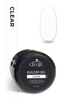 Cr-Oje Clear Beyaz Parlak Kalıcı Jel Oje