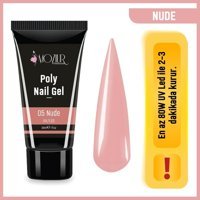 Moziur 05 Nude Parlak Kalıcı Oje