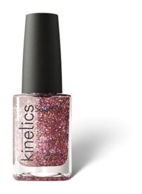 Kinetics Builder Base Coat 303 Çok Renkli Işıltılı Simli Oje