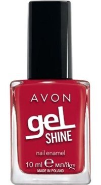 Avon Shine Good Karma Kırmızı Parlak Jel Oje