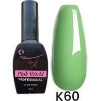 Pink World K60 Yeşil Parlak Kalıcı Oje
