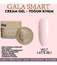 Gala Smart Cream Beyaz Parlak Kalıcı Jel Oje