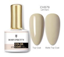 Born Pretty CHS79 Gri Parlak Kalıcı Oje