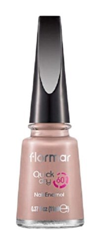 Flormar Quick Dry Nail Enamel 12 Pembe Sedefli Oje