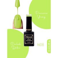 Misyul Nail Art N08 Yeşil Parlak Kalıcı Oje