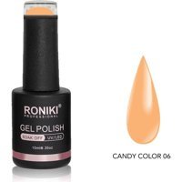 Roniki Candy Color 06 Turuncu Parlak Kalıcı Oje