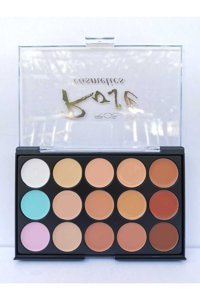 Roesia Rose 15 Colors Yüz Krem Palet Kapatıcı